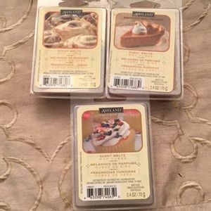 Wax melts bundle of 3 scents